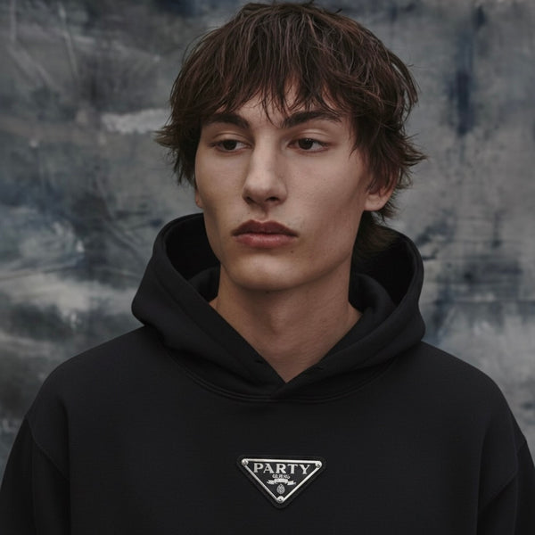 PARTY ANIMAL EMBLEM HOODIE