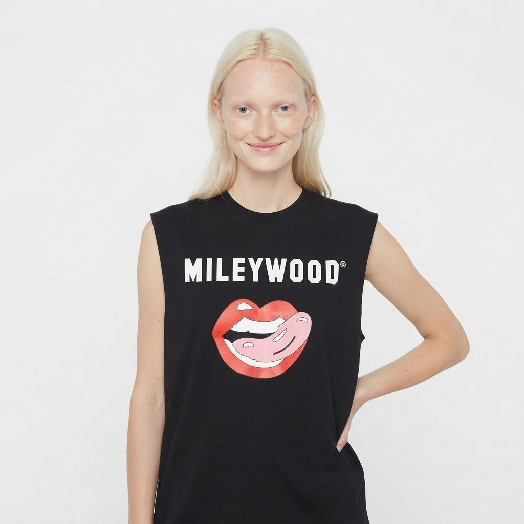 MILEYWOOD MUSCLE TEE