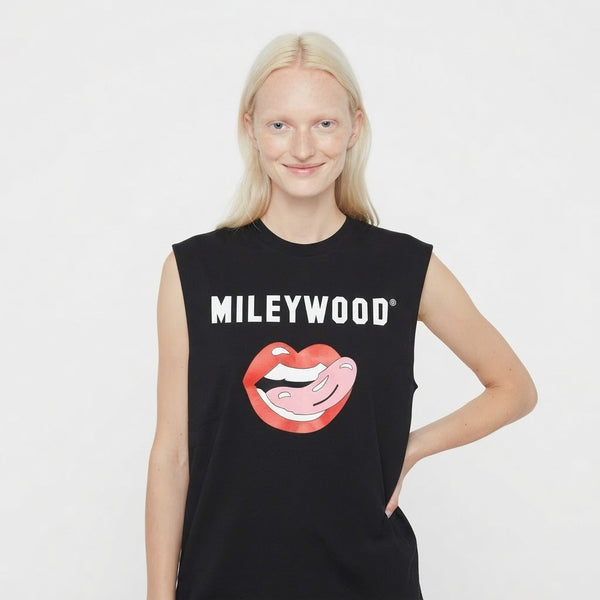 MILEYWOOD MUSCLE TEE