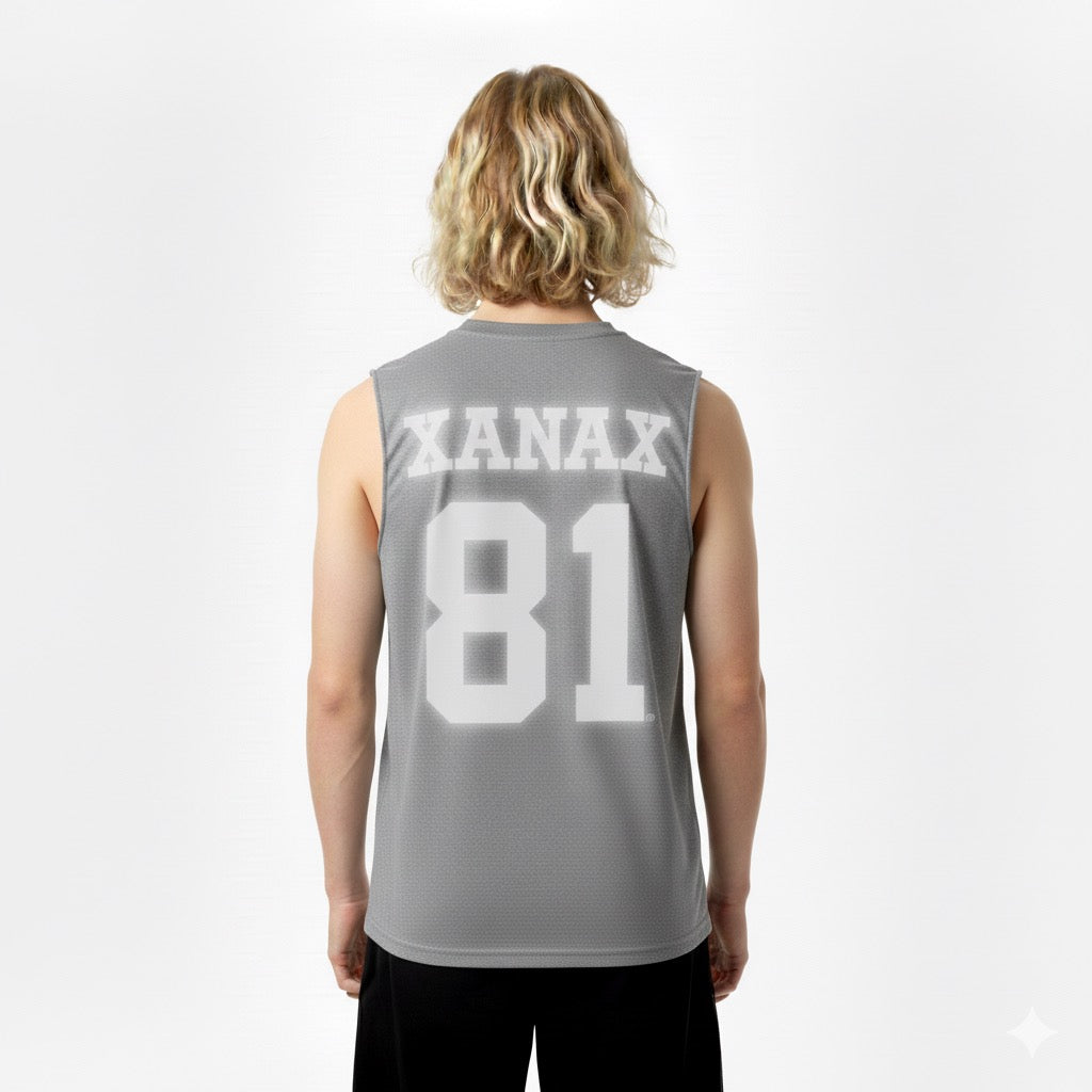 XANAX REFLECTIVE MUSCLE TEE