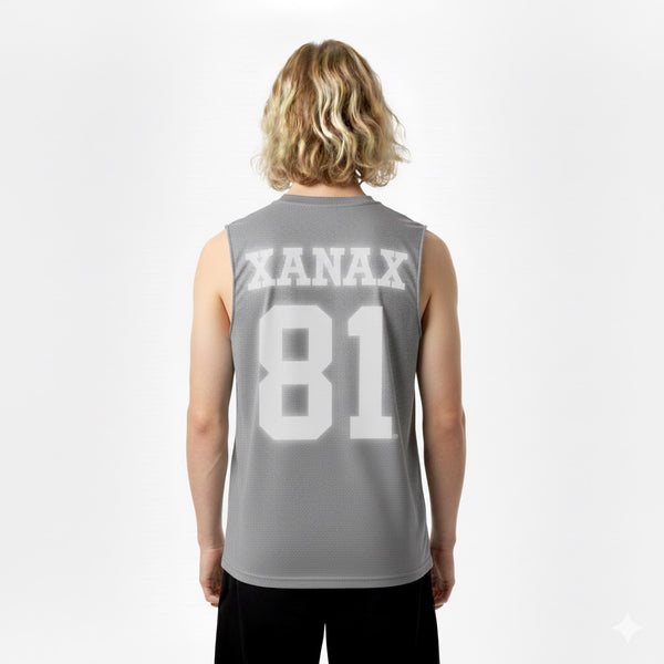 XANAX REFLECTIVE MUSCLE TEE