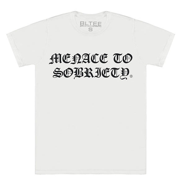MENACE TO SOBRIETY TEE