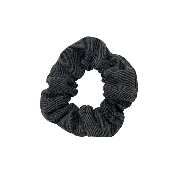 BLACK DENIM SCRUNCHIE BRACELET