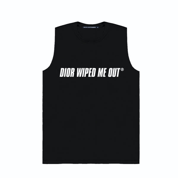 WIPED ME OUT MUSCLE TEE