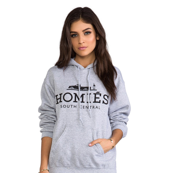 HOMIÉS HEATHER GREY HOODIE