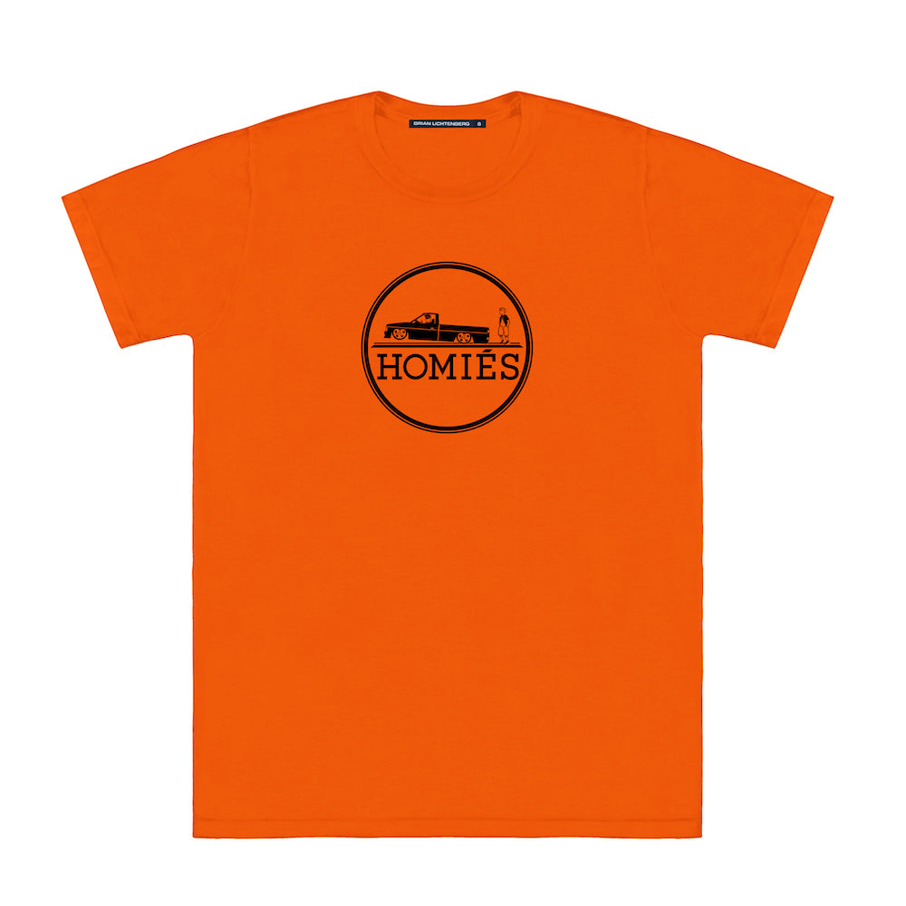 HOMIÉS EMBLEM ORANGE TEE