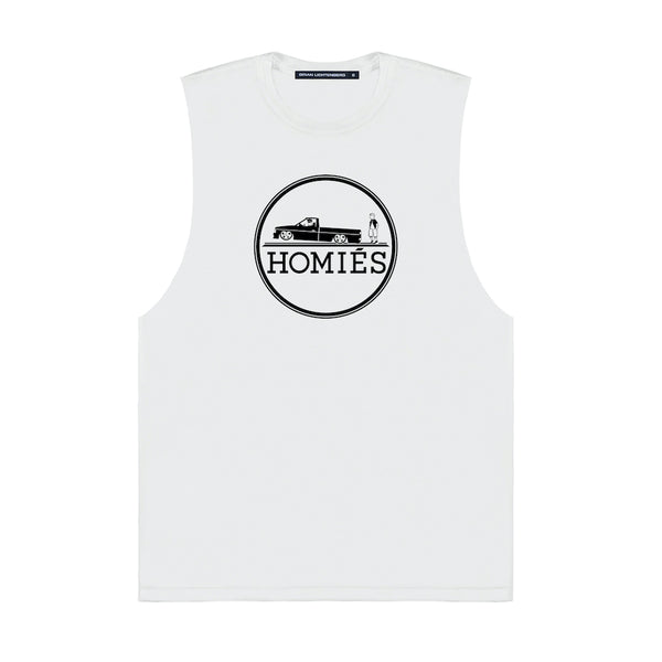 HOMIÉS EMBLEM MUSCLE TEE