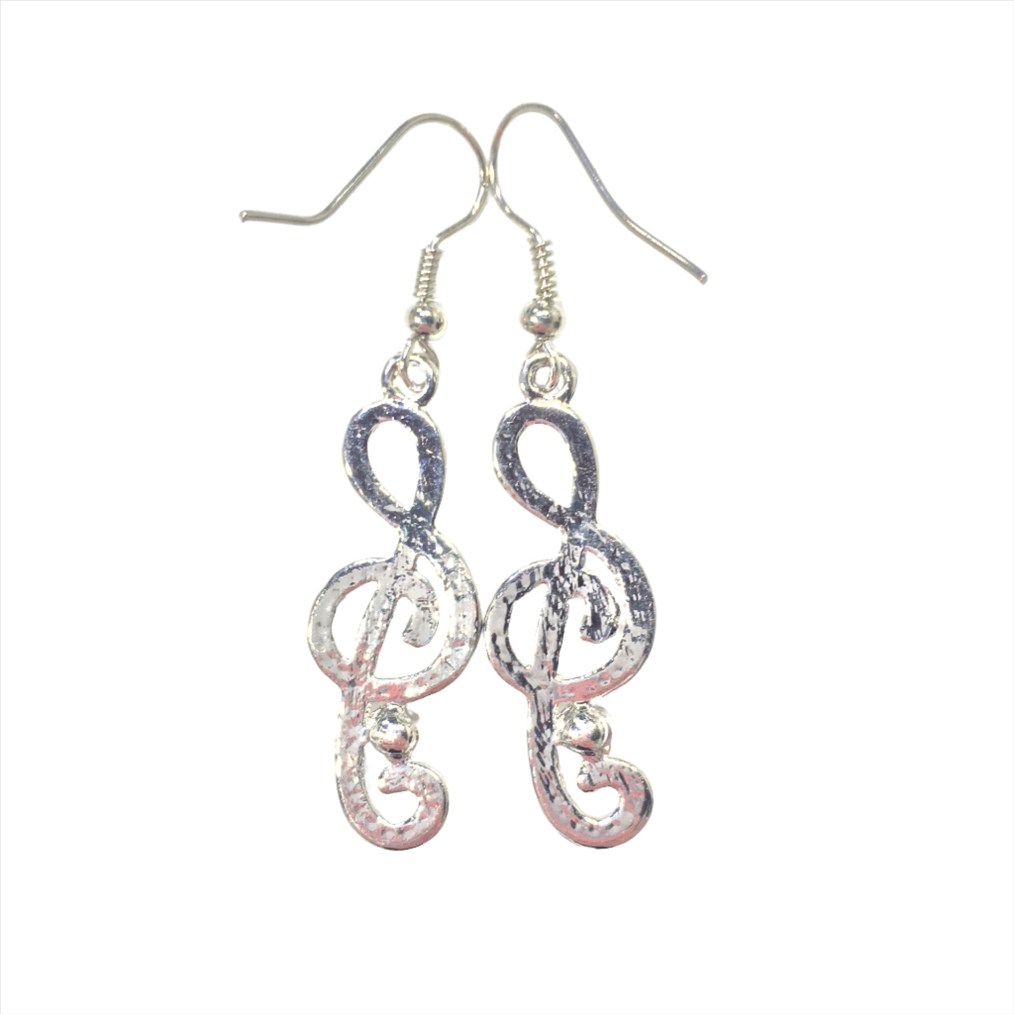 MUSIC NOTE CRYSTAL EARRINGS