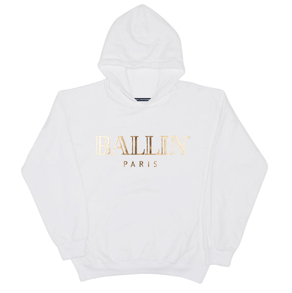 BALLIN GOLD FOIL HOODIE