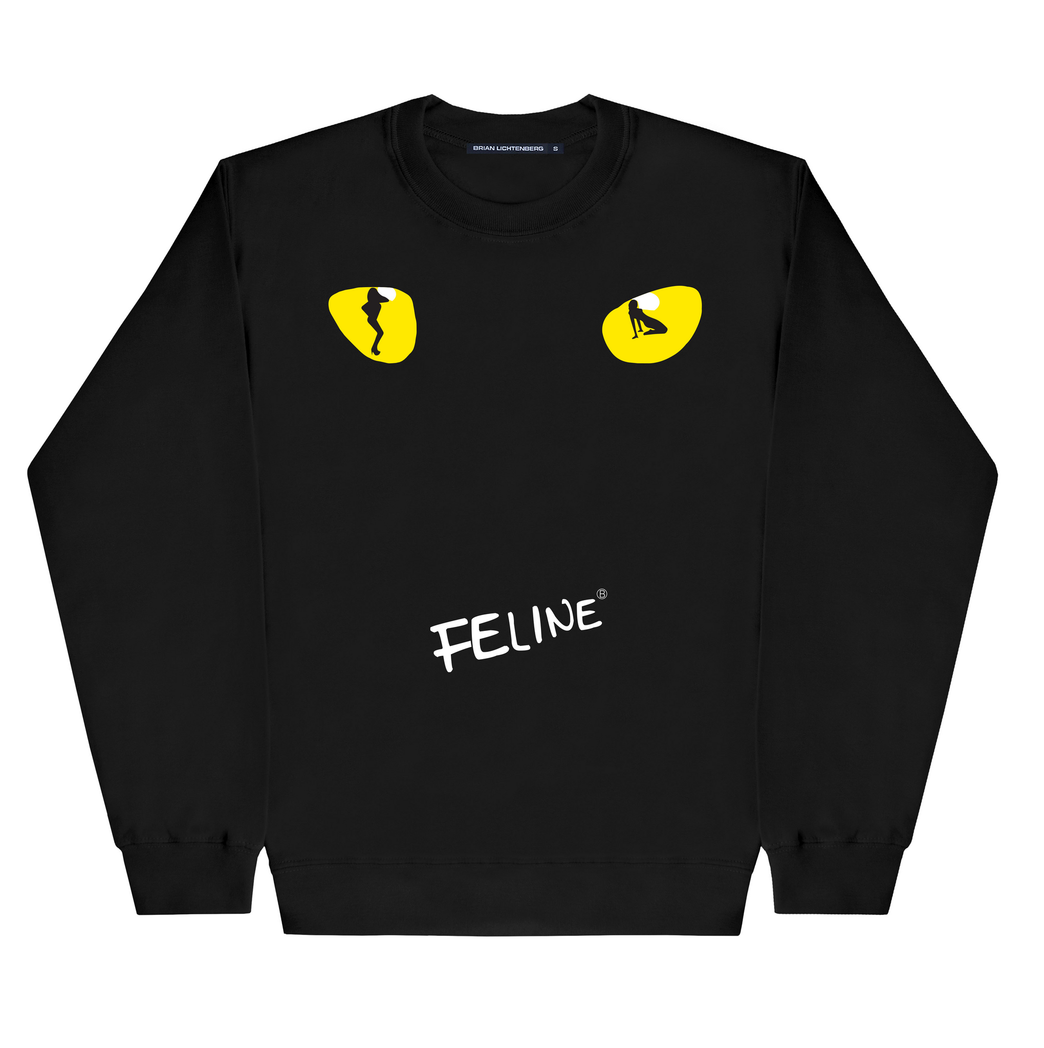 FÉLINE EYES SWEATSHIRT