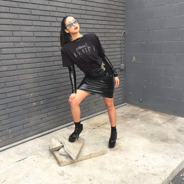 HOMIÉS BLACK FOIL  TEE
