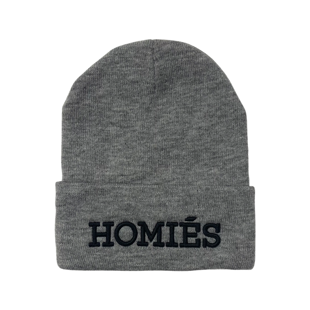 HOMIÉS GREY / BLACK BEANIE
