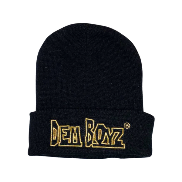 DEM BOYZ BLACK BEANIE