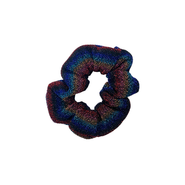 METALLIC RAINBOW SCRUNCHIE BRACELET