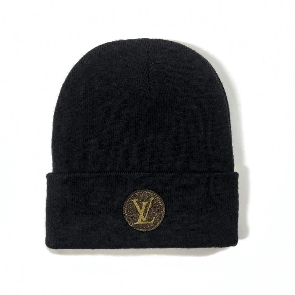 Upcycled LV Beanie  Resurrect Antiques