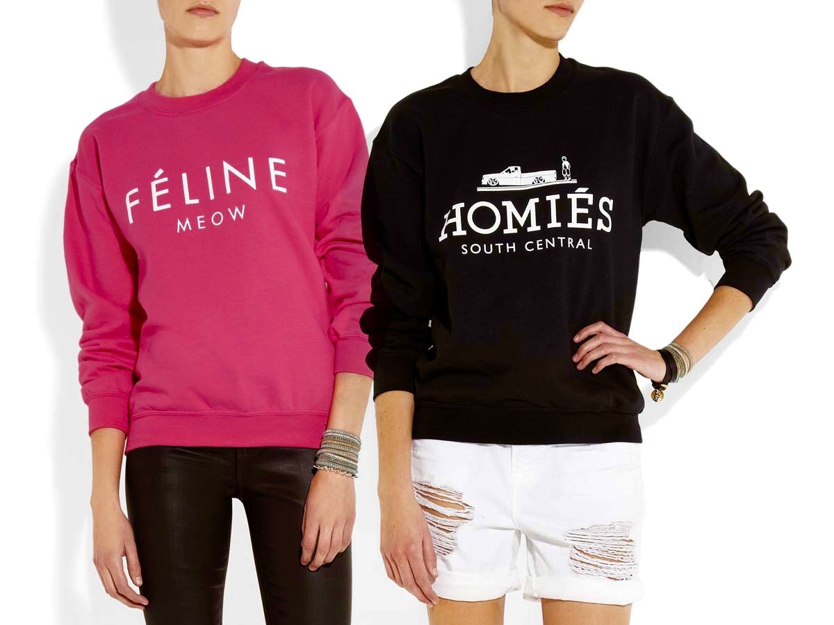 FELINE SWEATSHIRT CREWNECK