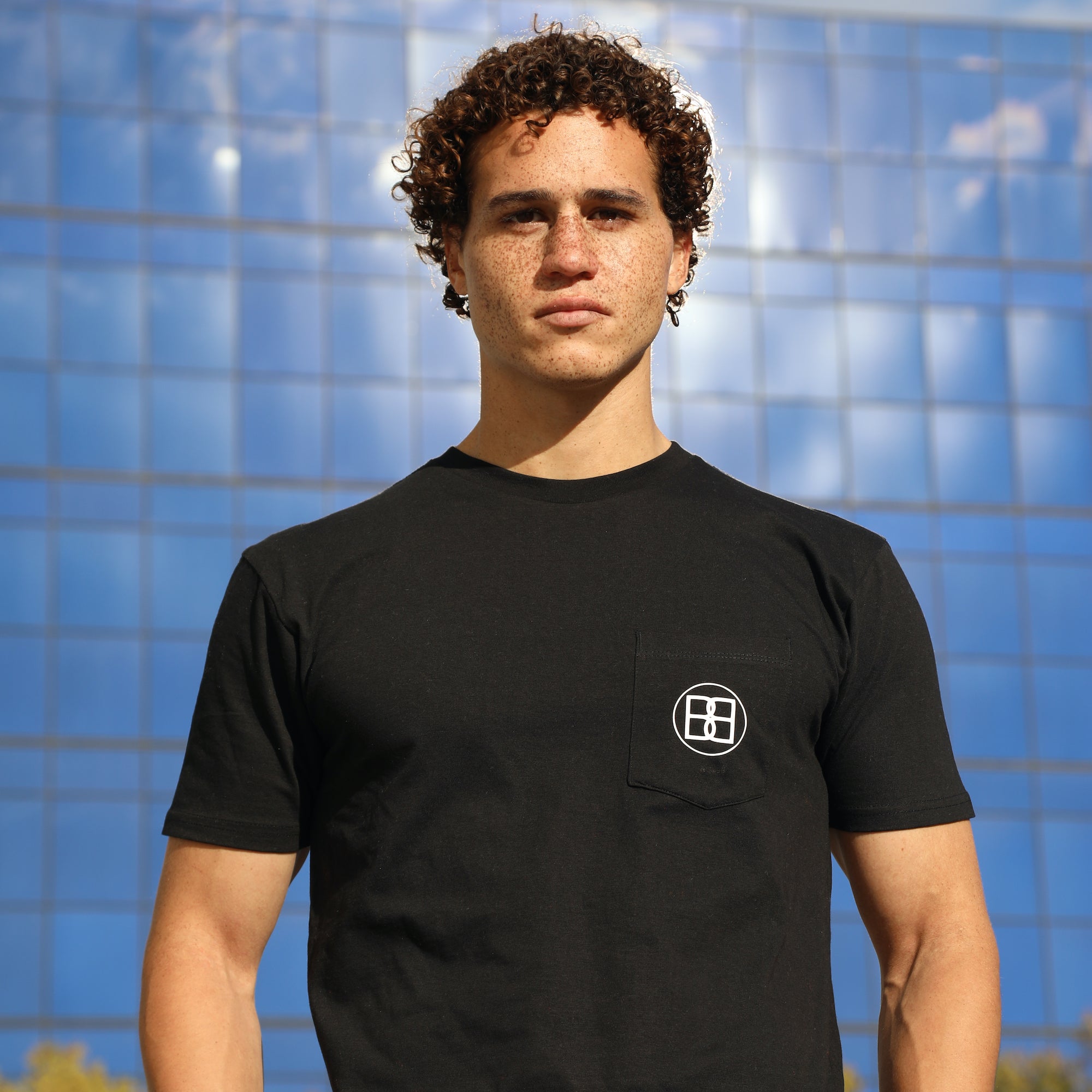 BRIANEL LOGO POCKET TEE