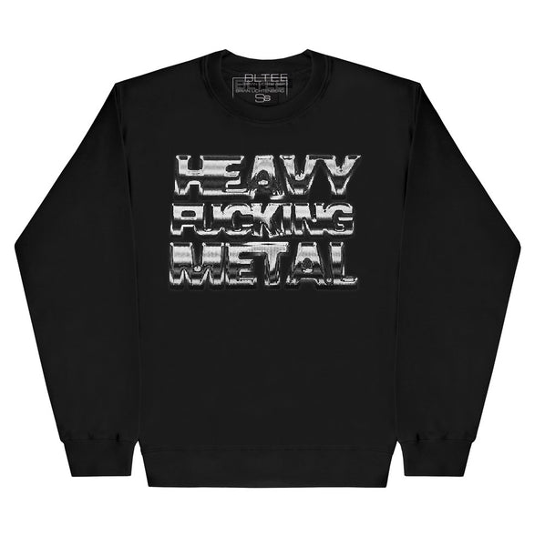 HEACY FUCKING METAL SWEATSHIRT BRIAN GRAPHIC LICHTENBERG