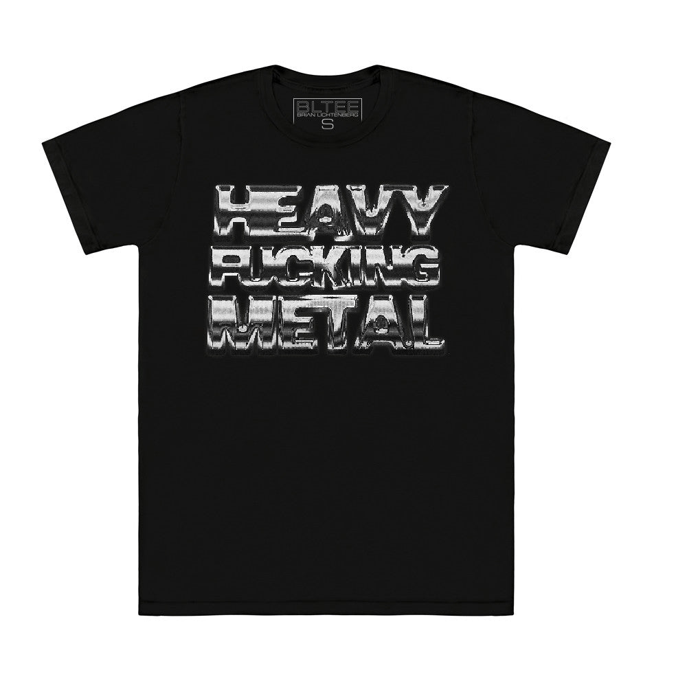 HEAVY FUCKING METAL TEE BLTEE BRIAN LICHTENBERG