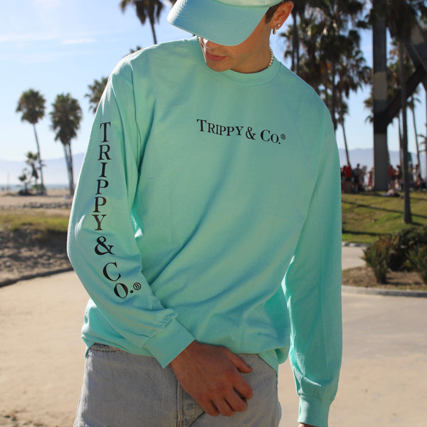 TRIPPY & CO LONG SLEEVE PRINT TEE