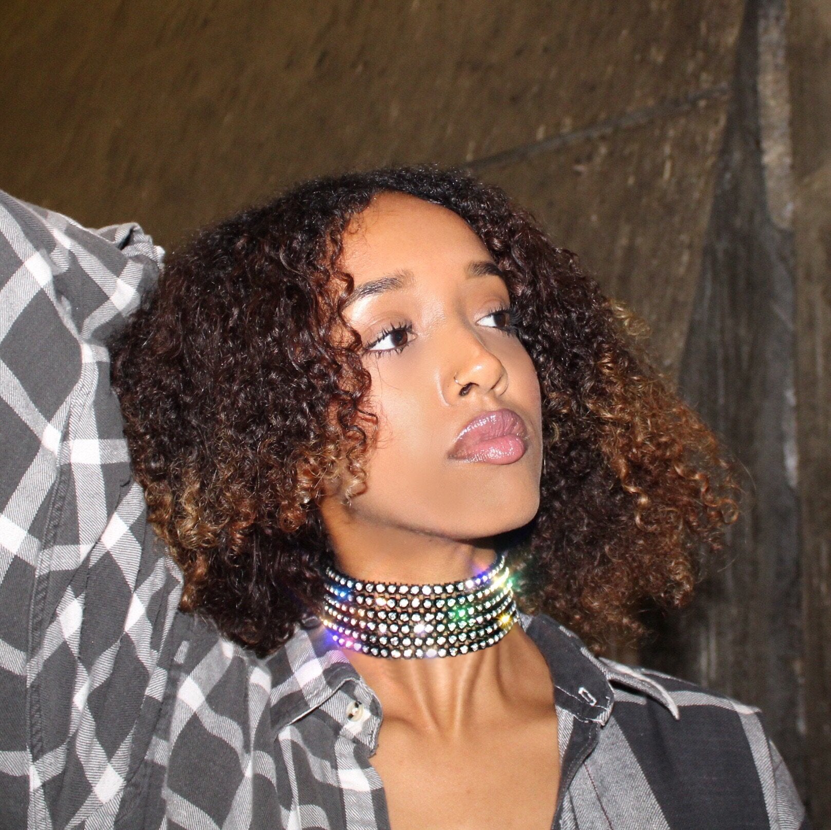 CRYSTAL CHOKER