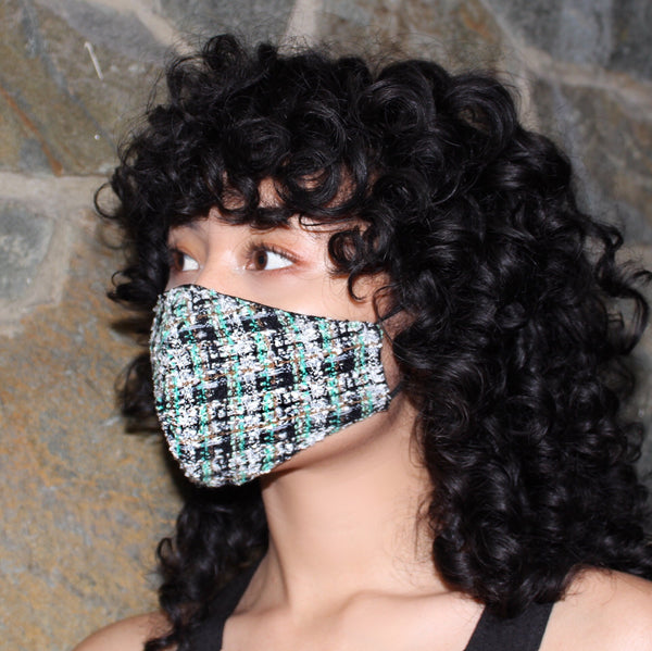 TWEED FACE MASK