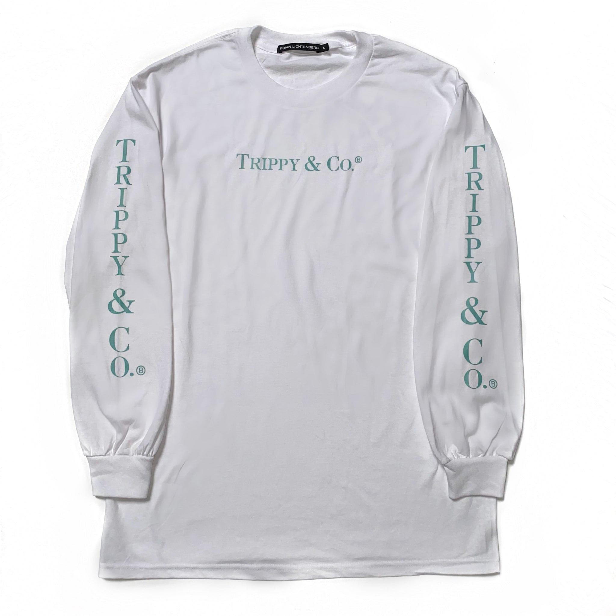 TRIPPY & CO LONG SLEEVE PRINT TEE