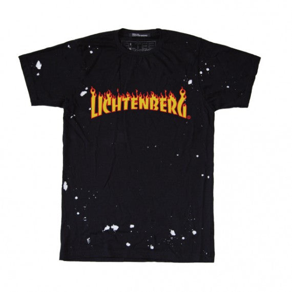 LICHTENBERG FLAMES DESTROYED TEE