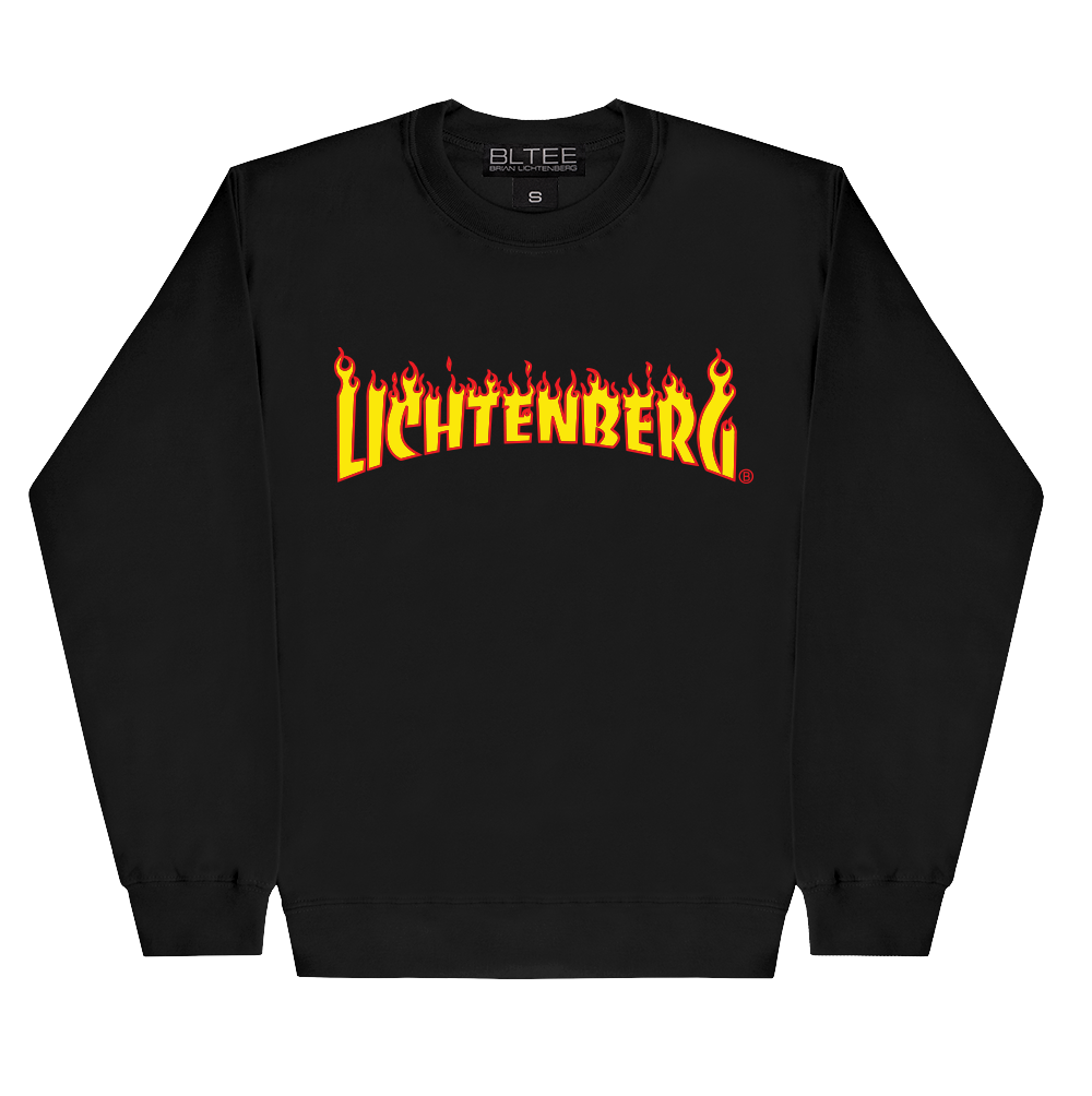 LICHTENBERG FLAMES SWEATSHIRT