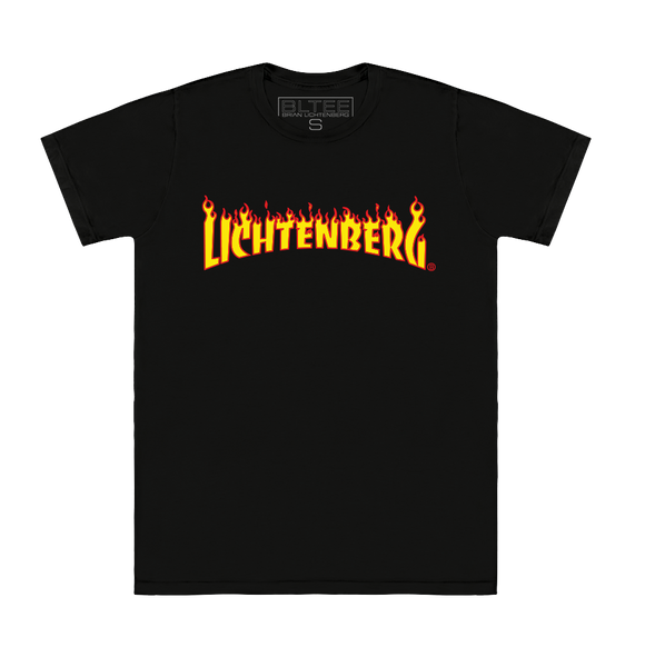 LICHTENBERG FLAMES TEE