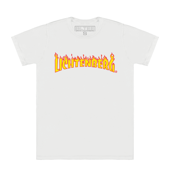 LICHTENBERG FLAMES TEE