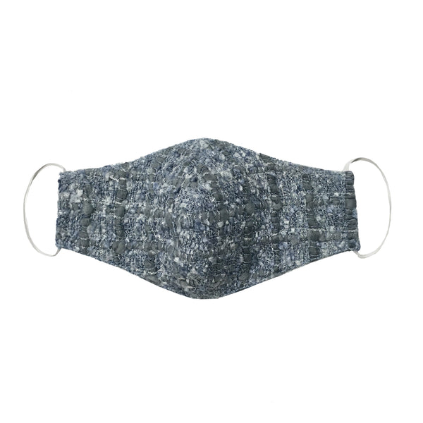 SOFT BLUE TWEED MASK