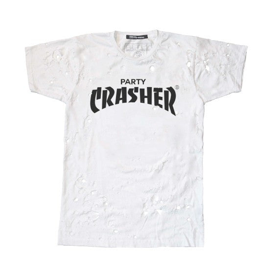 PARTY CRASHER DESTROYED TEE
