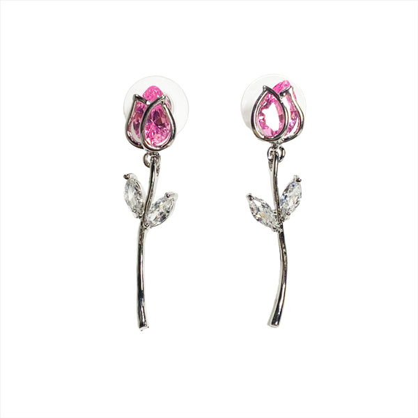 ROSE CRYSTAL EARRINGS