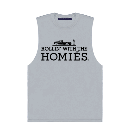 ROLLIN' WITH THE HOMIÉS MUSCLE TEE