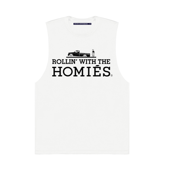 ROLLIN' WITH THE HOMIÉS MUSCLE TEE