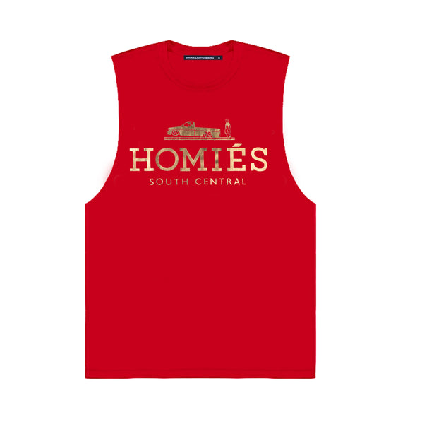 HOMIÉS GOLD FOIL MUSCLE TEE