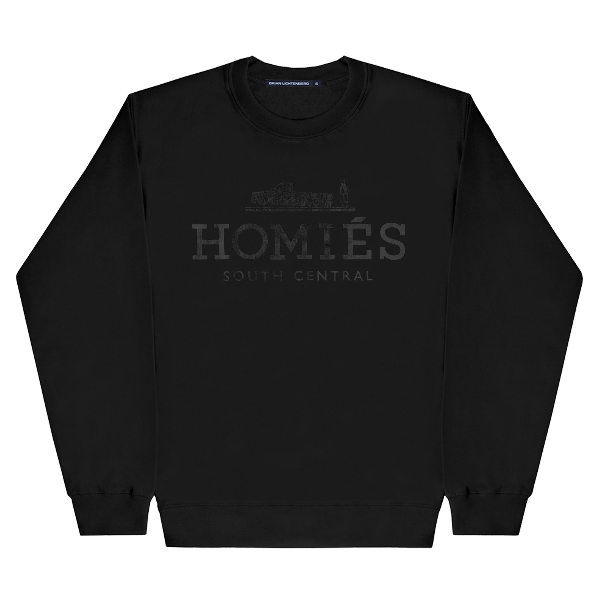 HOMIÉS BLACK FOIL  SWEATSHIRT