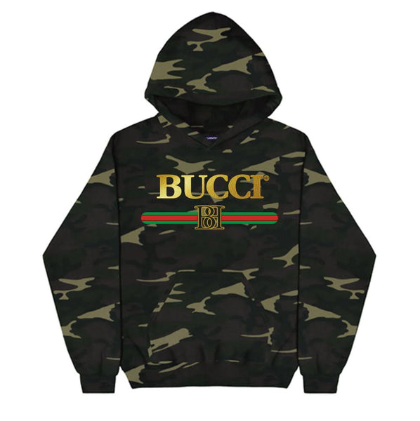 BUCCI CAMO HOODIE
