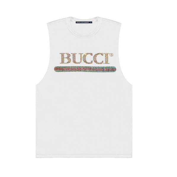 BUCCI CRYSTAL MUSCLE TEE